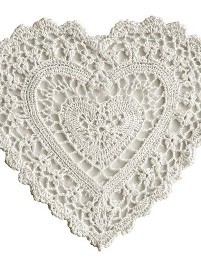 Crochet Heart Minimalist Print. poster