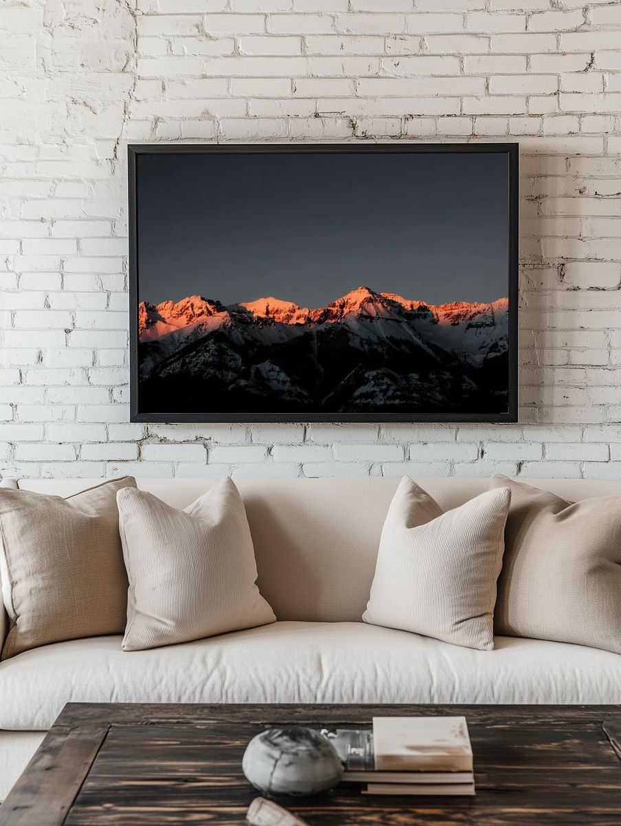 Mountain-sunset view Telluride, once mining. — room view 1