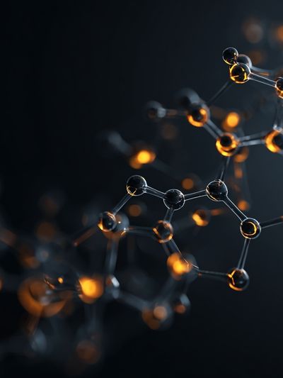 Molecular Structure — Abstract Print. poster print