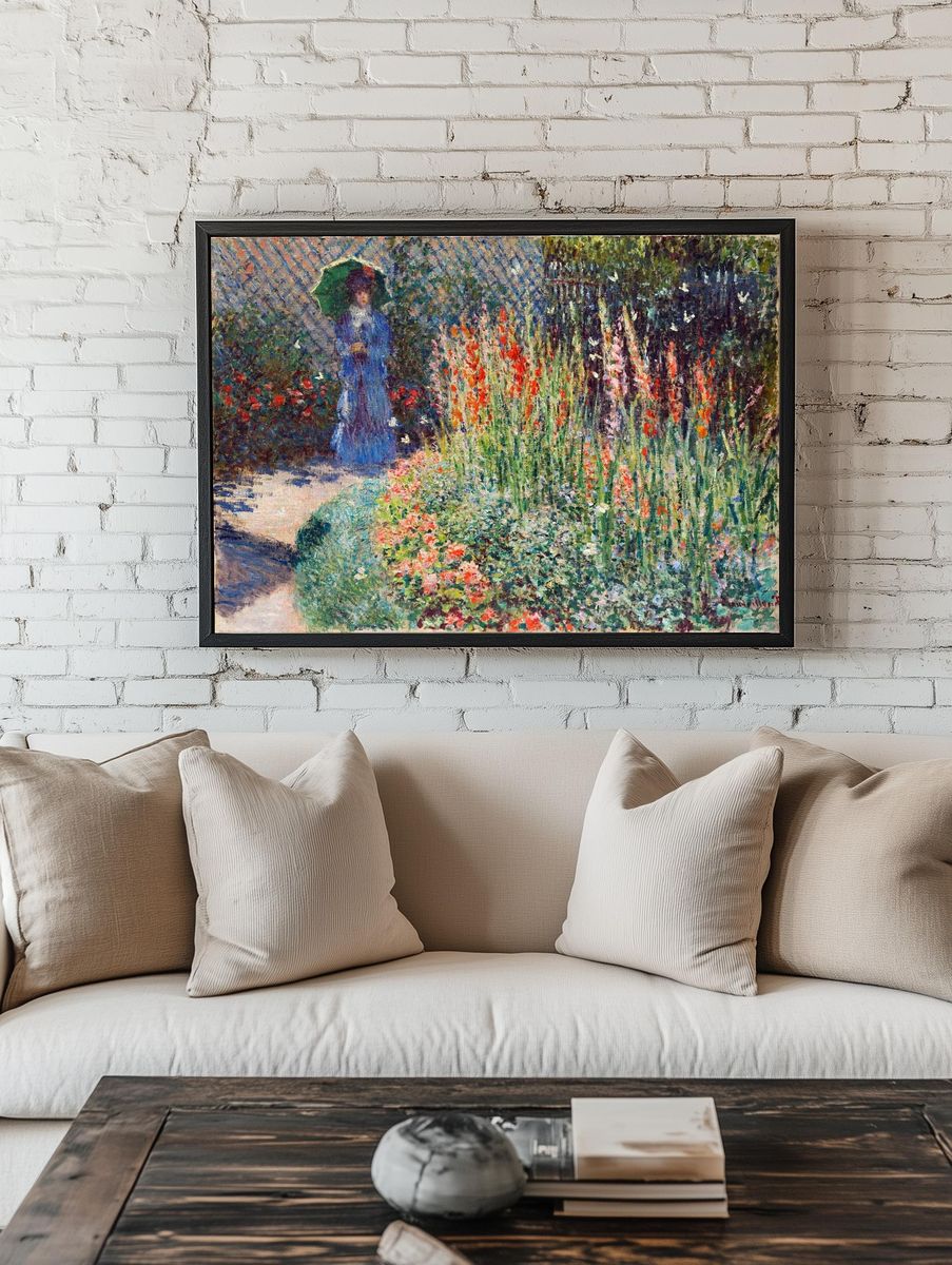 Claude Monet 's Rounded Flower. — room view 1