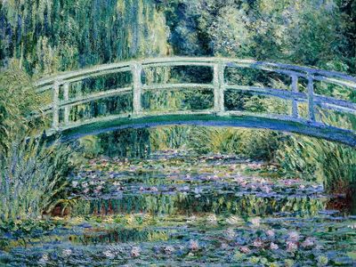 Water Lilies by Claude Monet (1899) — Art Print. poster print