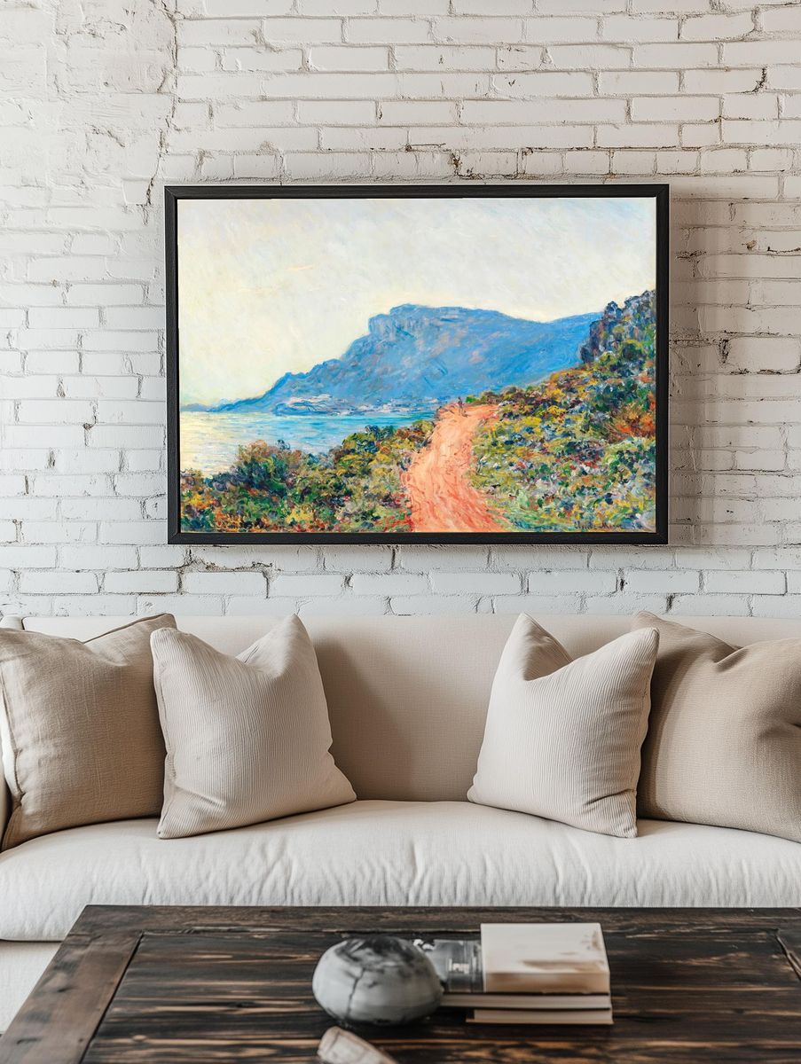 Corniche Monaco (1884) Claude Monet. — room view 1