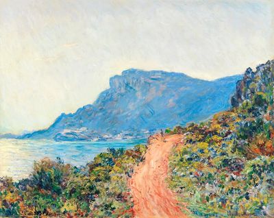 Corniche Monaco (1884) Claude Monet. poster print