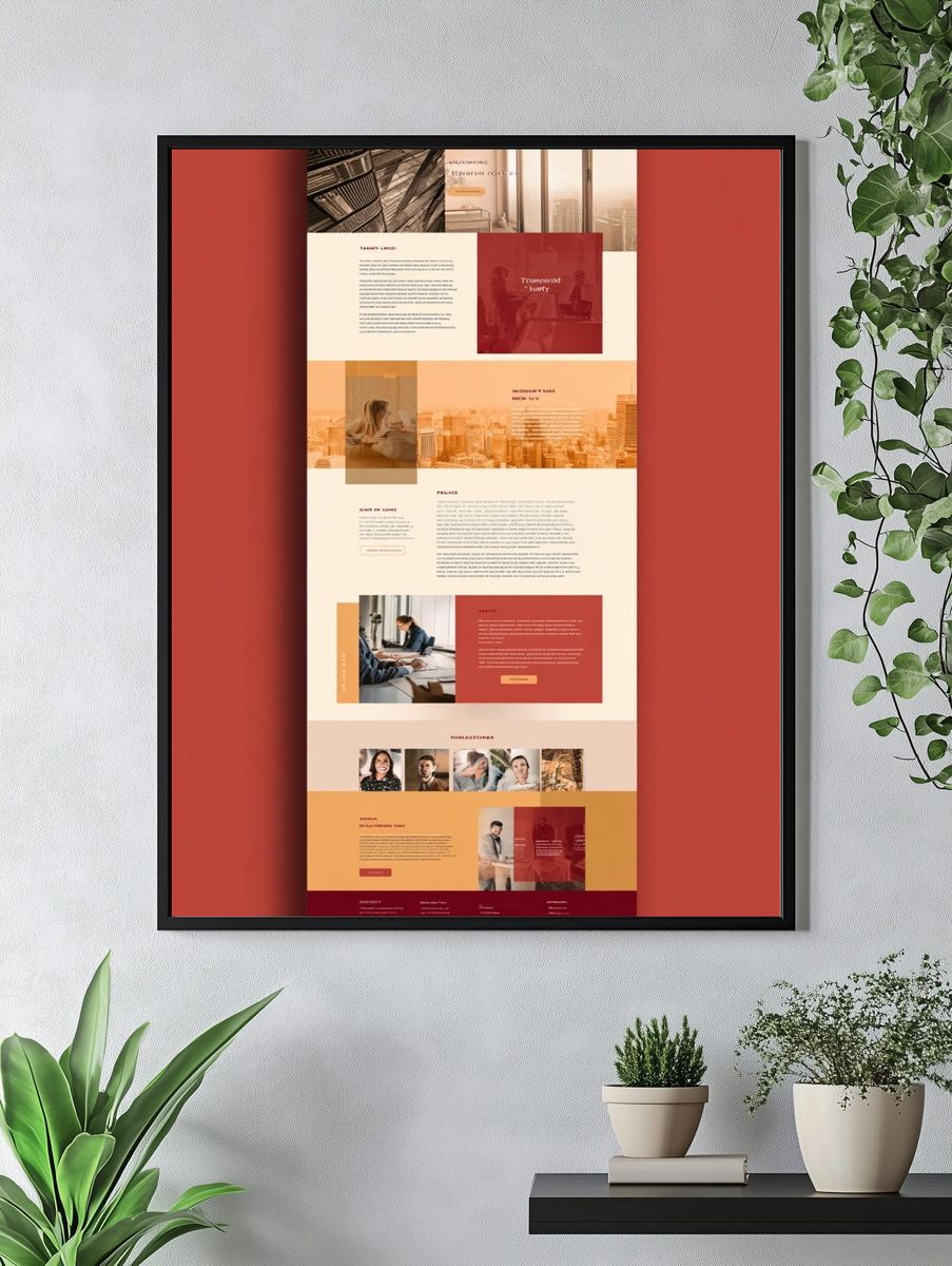 Modern Office Space — Photography Print. — room view 4