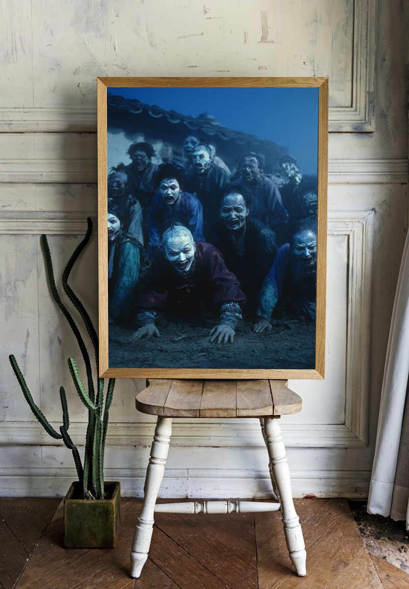 Zombie Horde Horror Poster. — room view 1