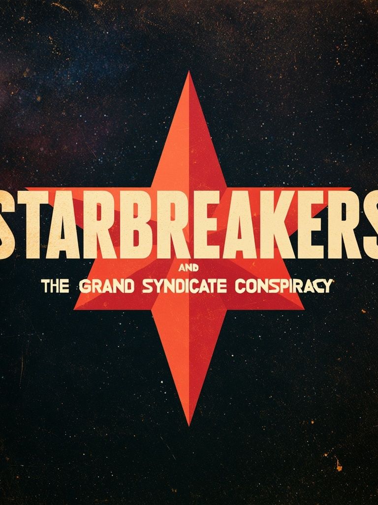 Starbreakers Retro Movie Poster. poster — movies art