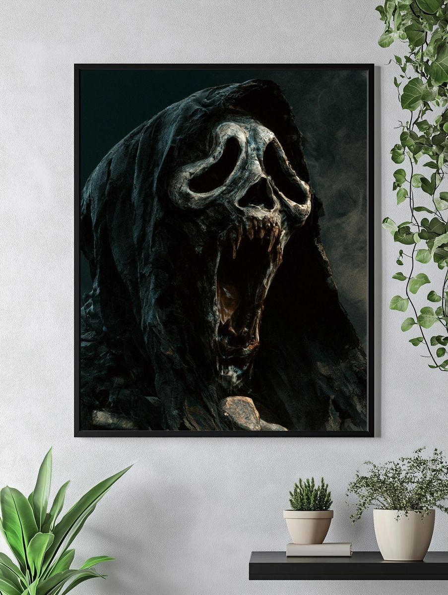 Ghostface Horror Poster. — room view 4