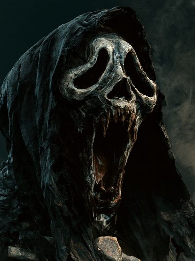 Ghostface Horror Poster. poster
