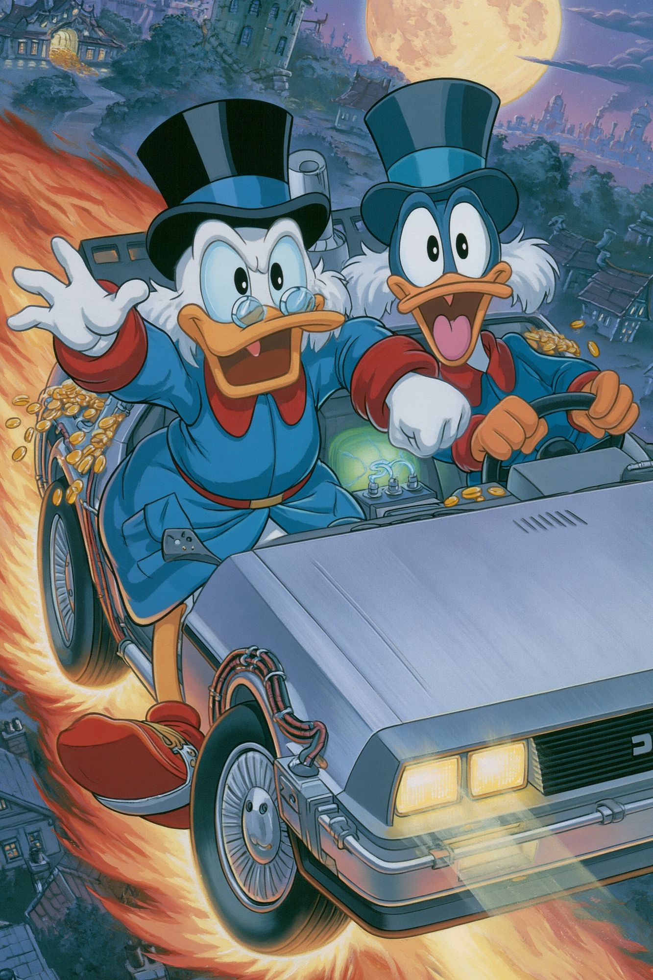 DuckTales Moonlit Ride Poster. poster — movies art