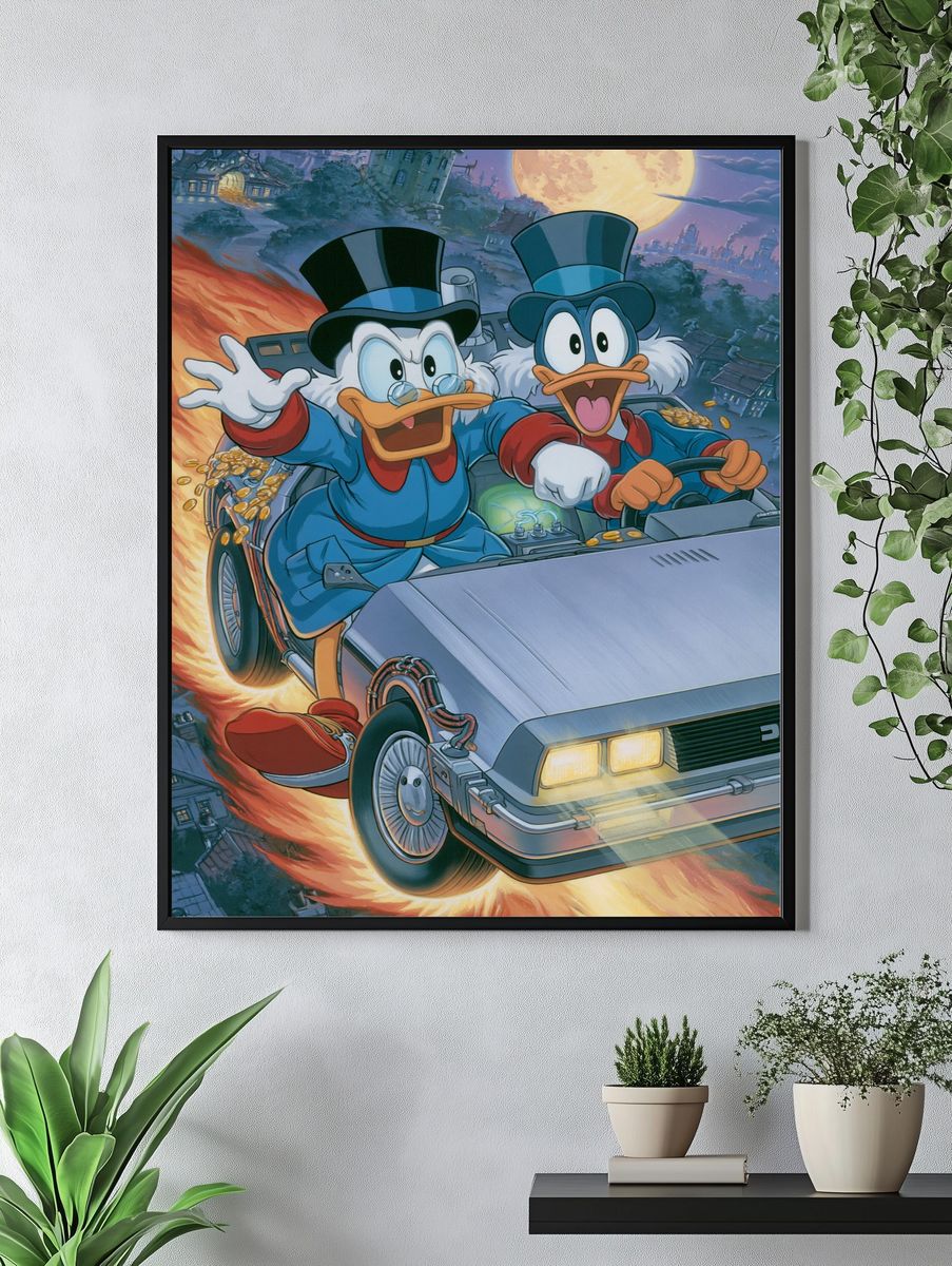 DuckTales Moonlit Ride Poster. — room view 4