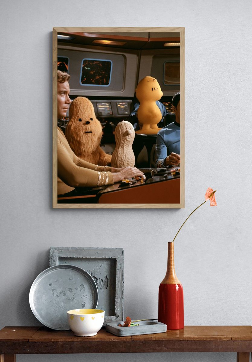 Star Trek Parody Crew Poster. — room view 3