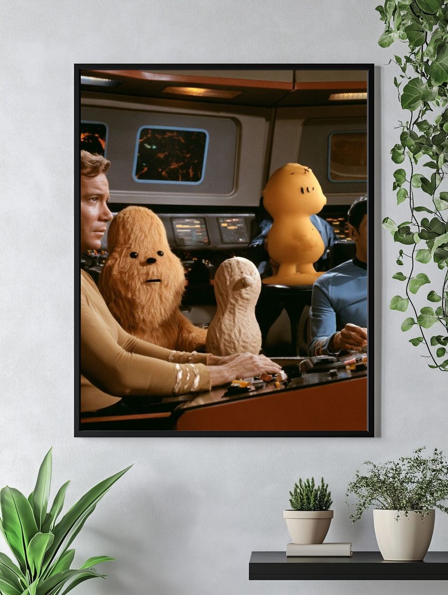Star Trek Parody Crew Poster. — room view 4