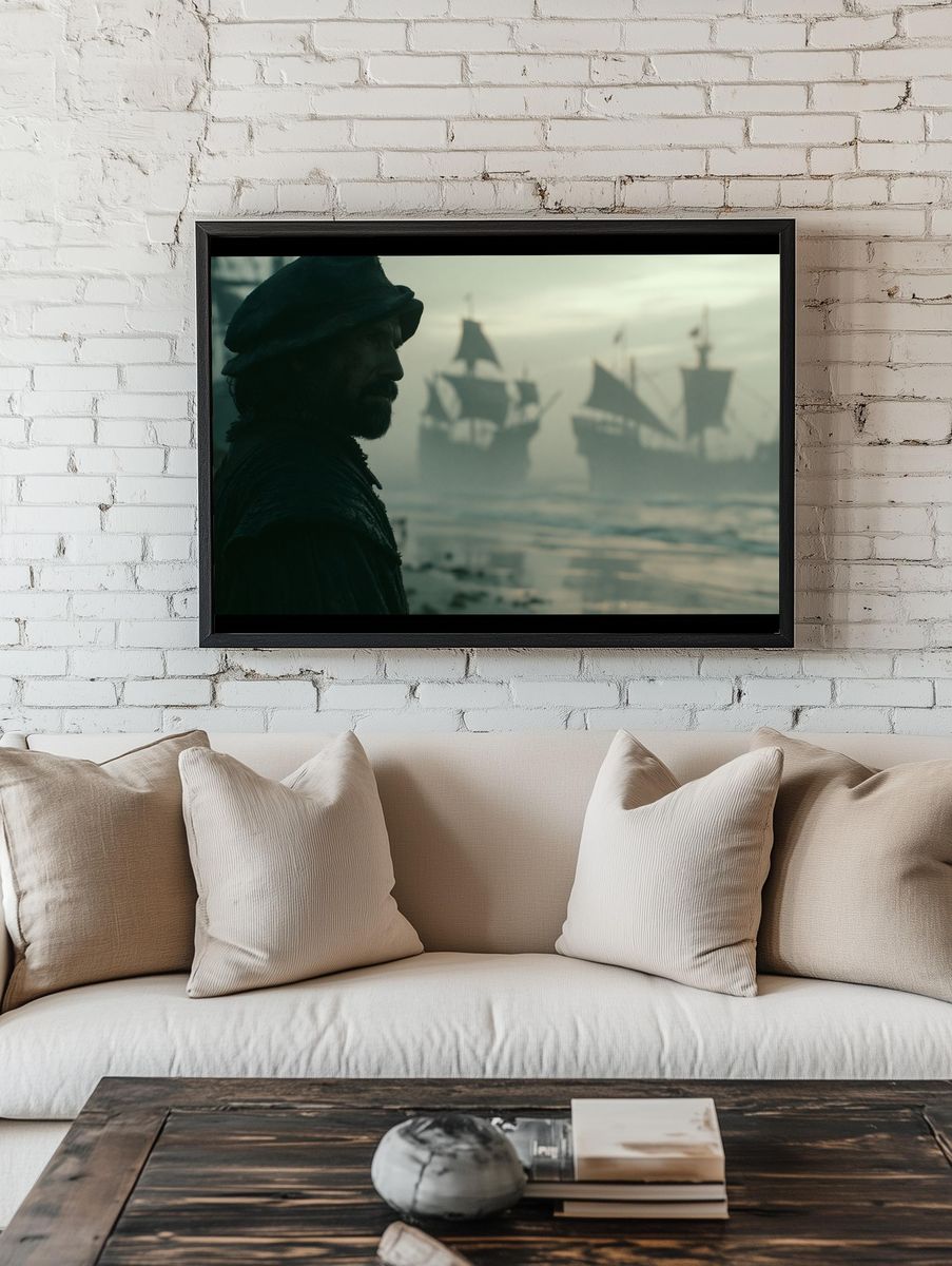Pirate Captain Cinematic Poster. room preview