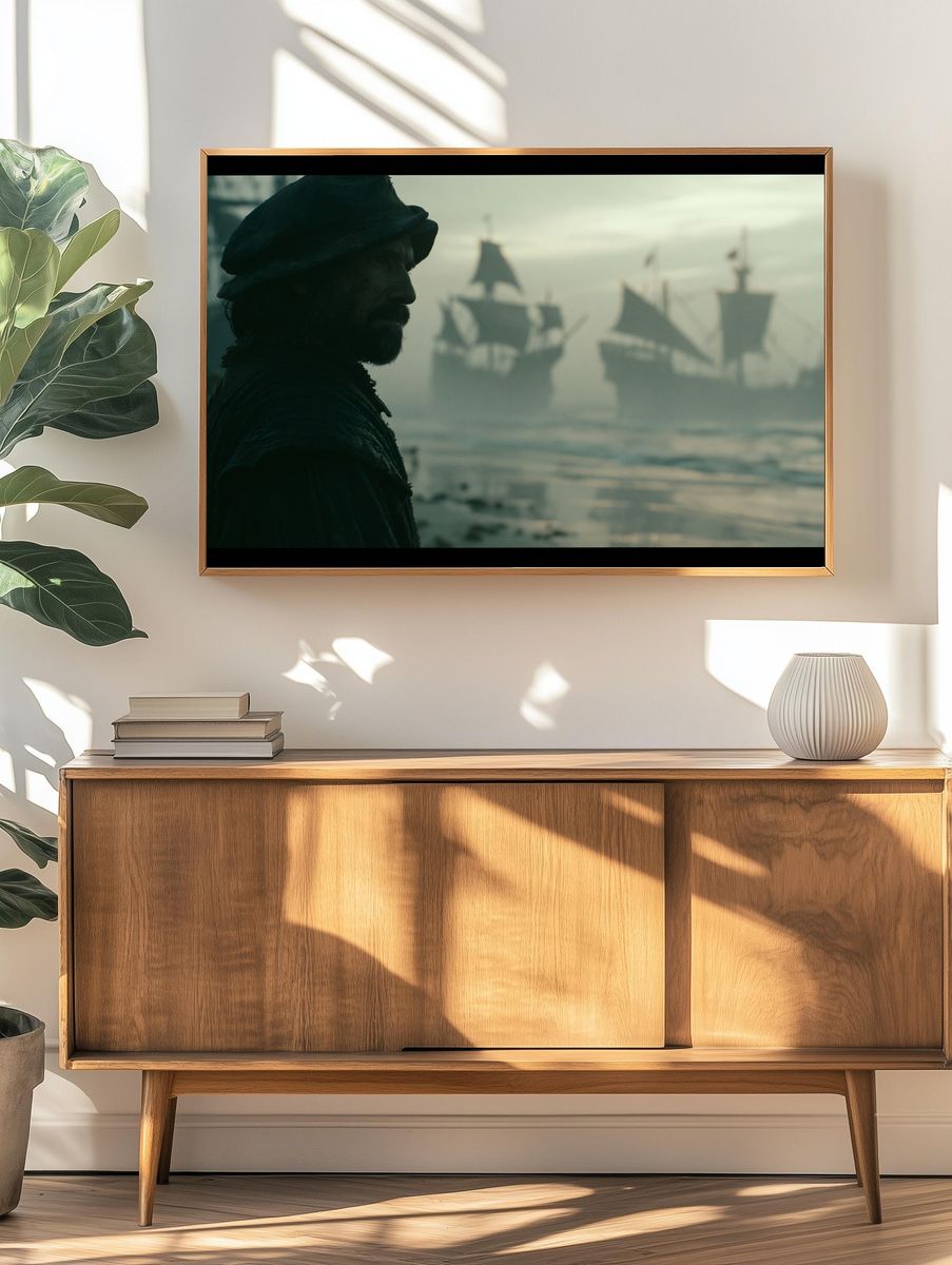 Pirate Captain Cinematic Poster. — room view 3
