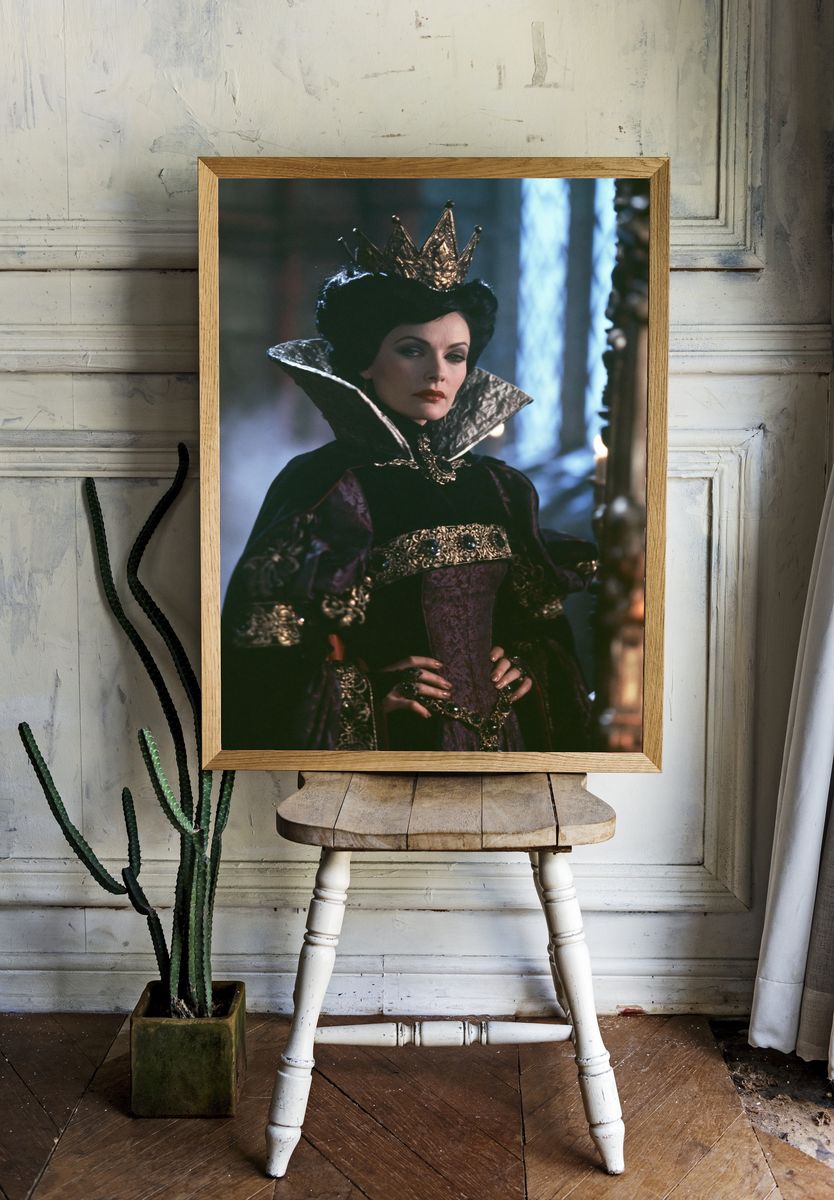 Evil Queen Portrait Movie Poster. room preview