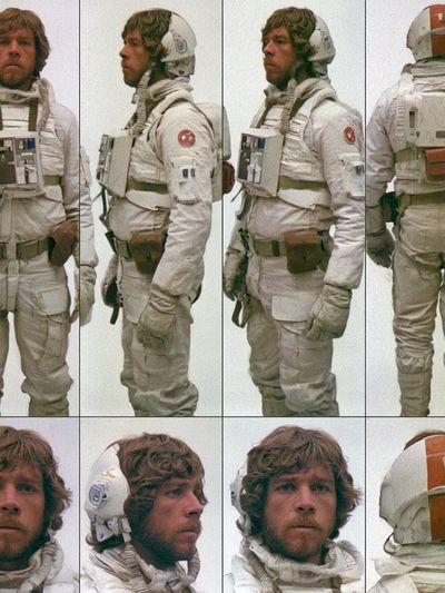 Luke Skywalker Space Suit Poster. poster print
