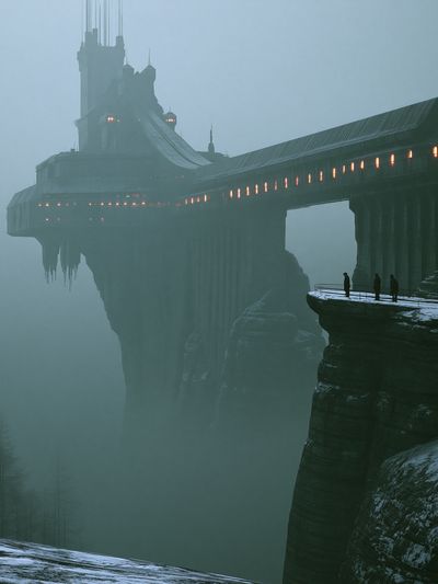 Foggy Cliff Fortress