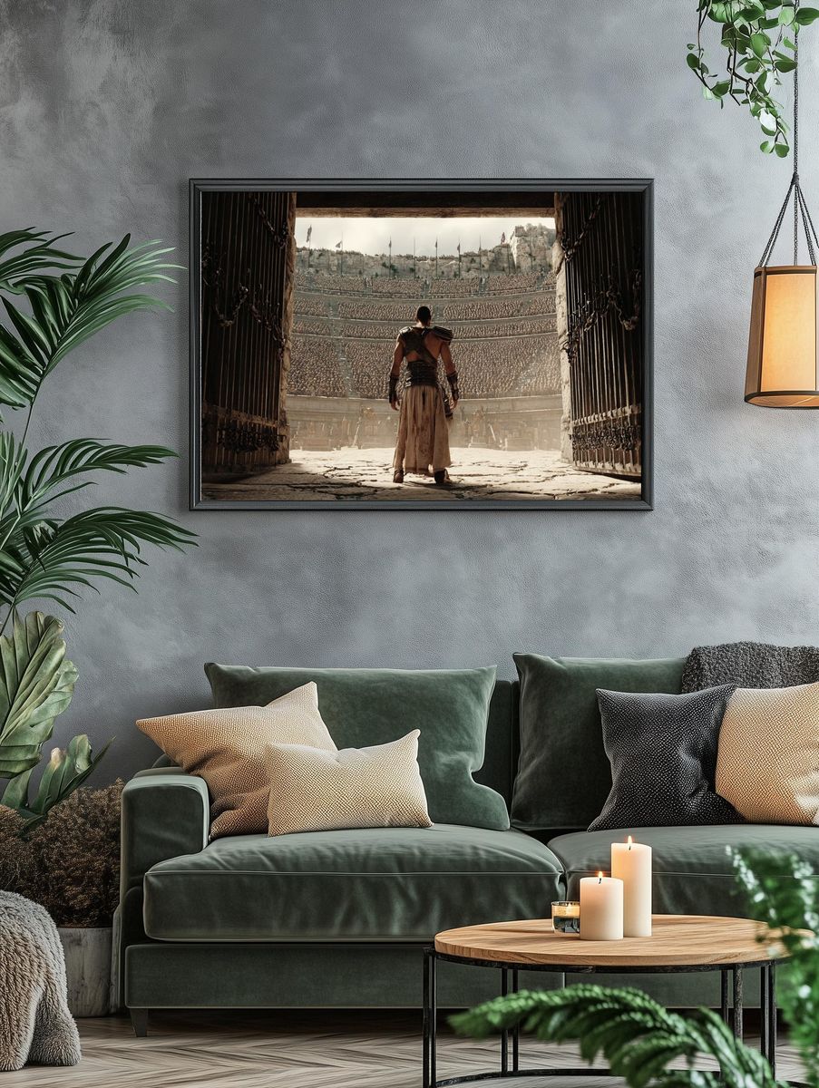 Gladiator Arena Entrance Poster. — room view 4