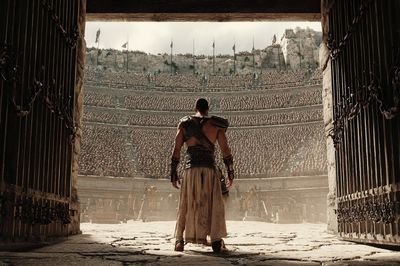 Gladiator Arena Entrance Poster.