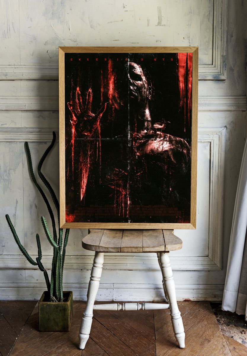 Slasher Horror Poster. room preview