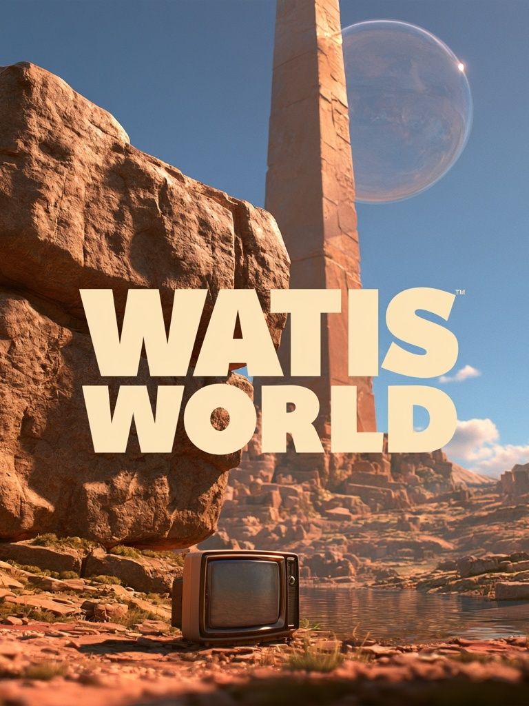 Watis World Sci-Fi Poster. poster detail