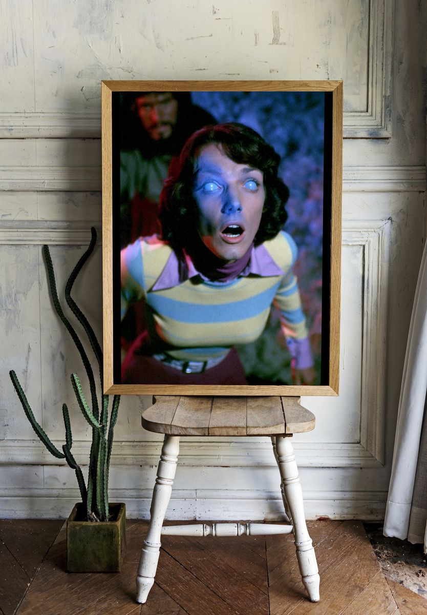 Retro Horror Shock Portrait Poster. room preview