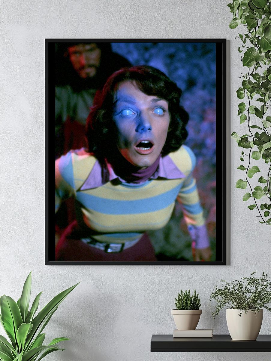 Retro Horror Shock Portrait Poster. — room view 4