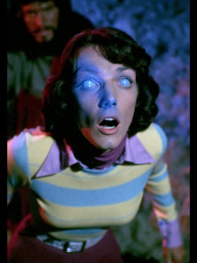 Retro Horror Shock Portrait Poster. poster