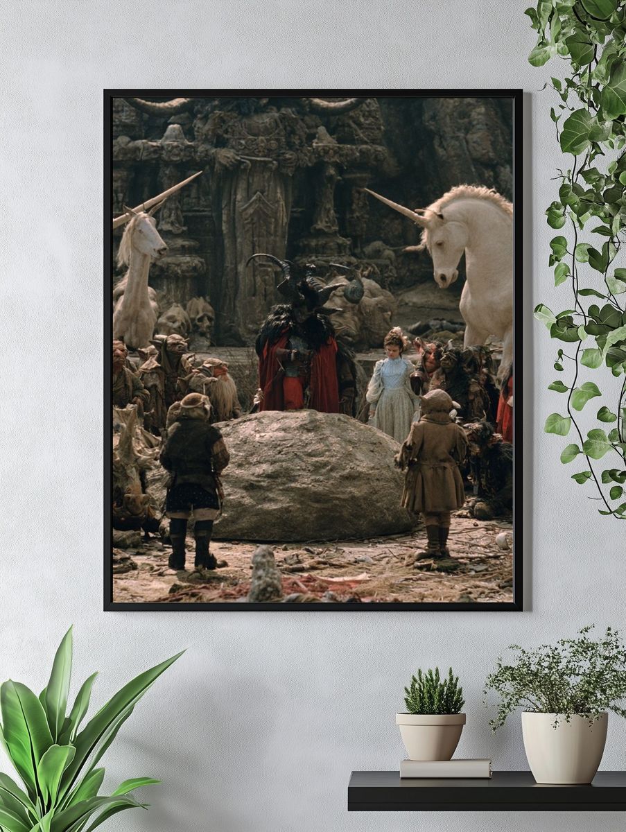 Fantasy Unicorn Court Poster. — room view 4