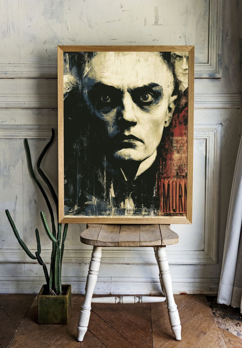 Nosferatu Gothic Horror Poster. — room view 1