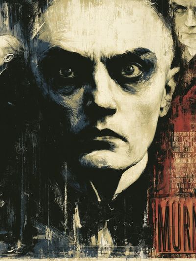 Nosferatu Gothic Horror Poster. poster