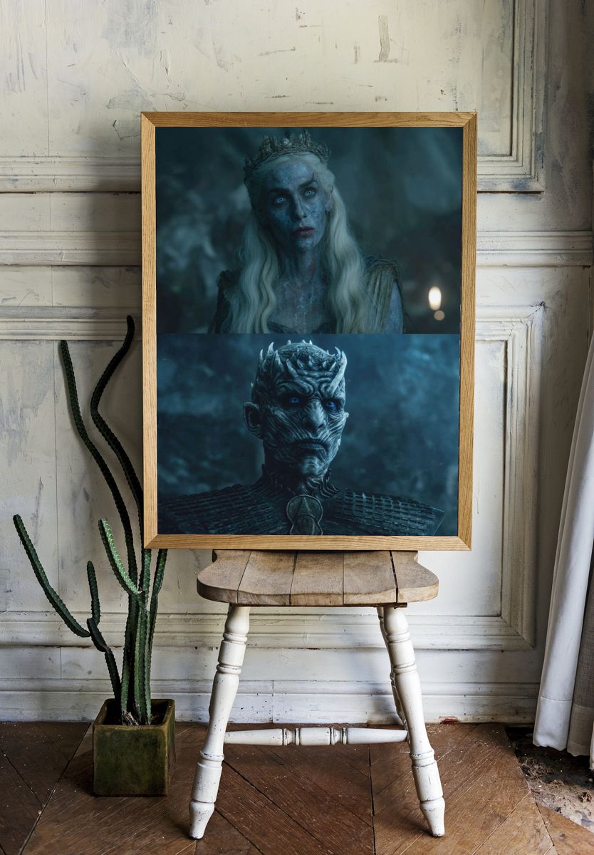 Night King Fantasy Print. — room view 1