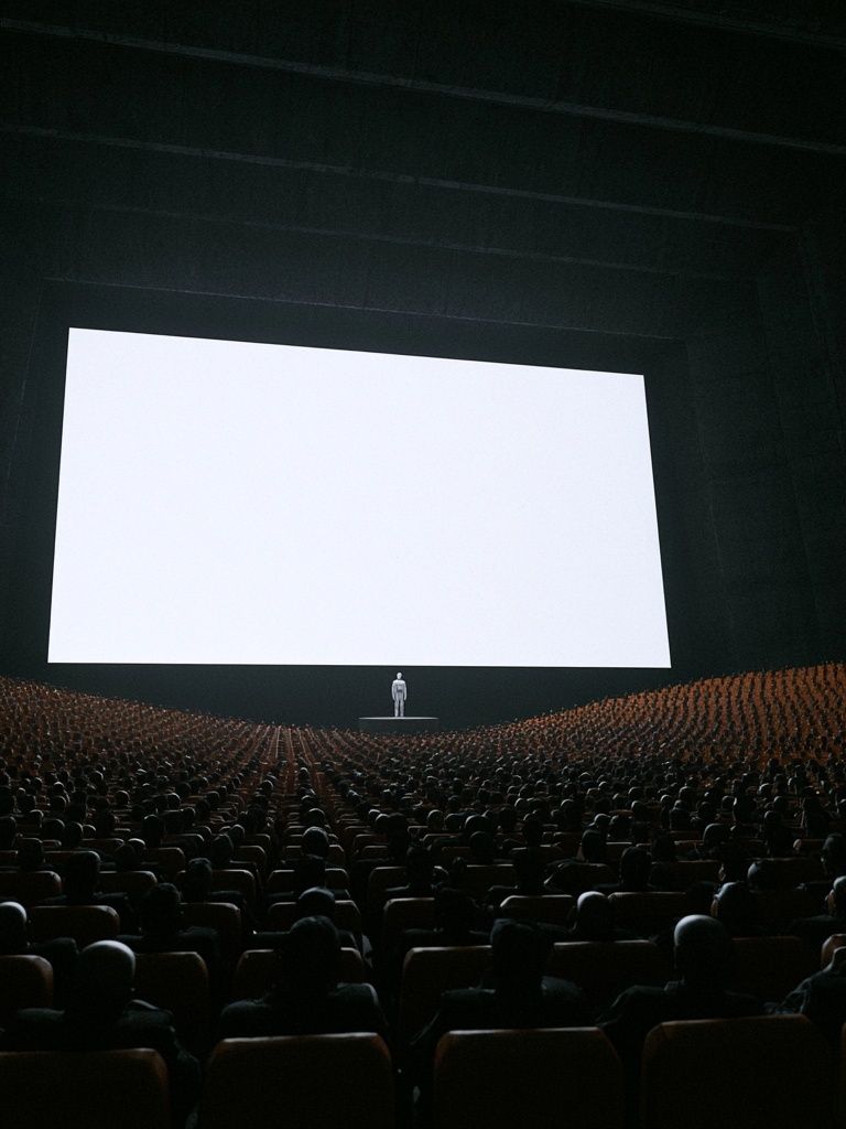 Cinematic Theater Screen Poster. poster detail