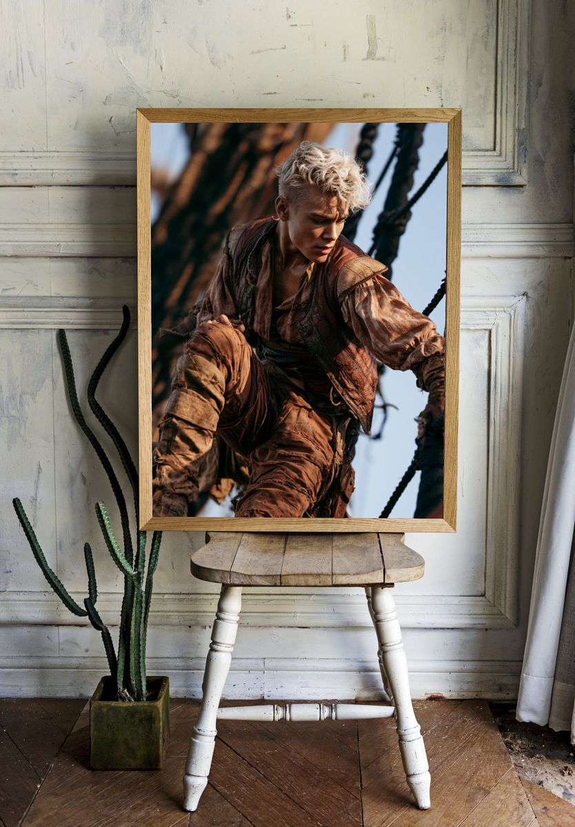 Fantasy Pirate Climber Poster. — room view 1