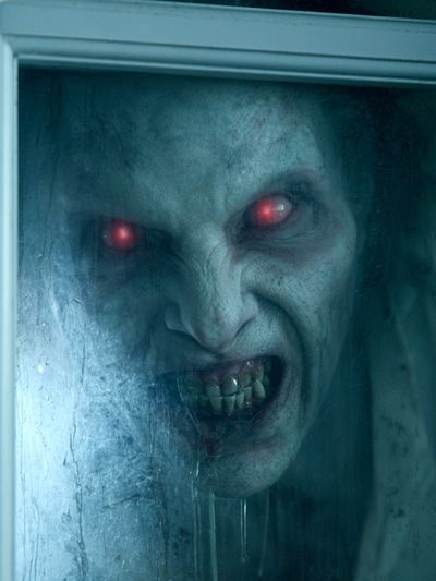 Demonic Face Horror Poster.