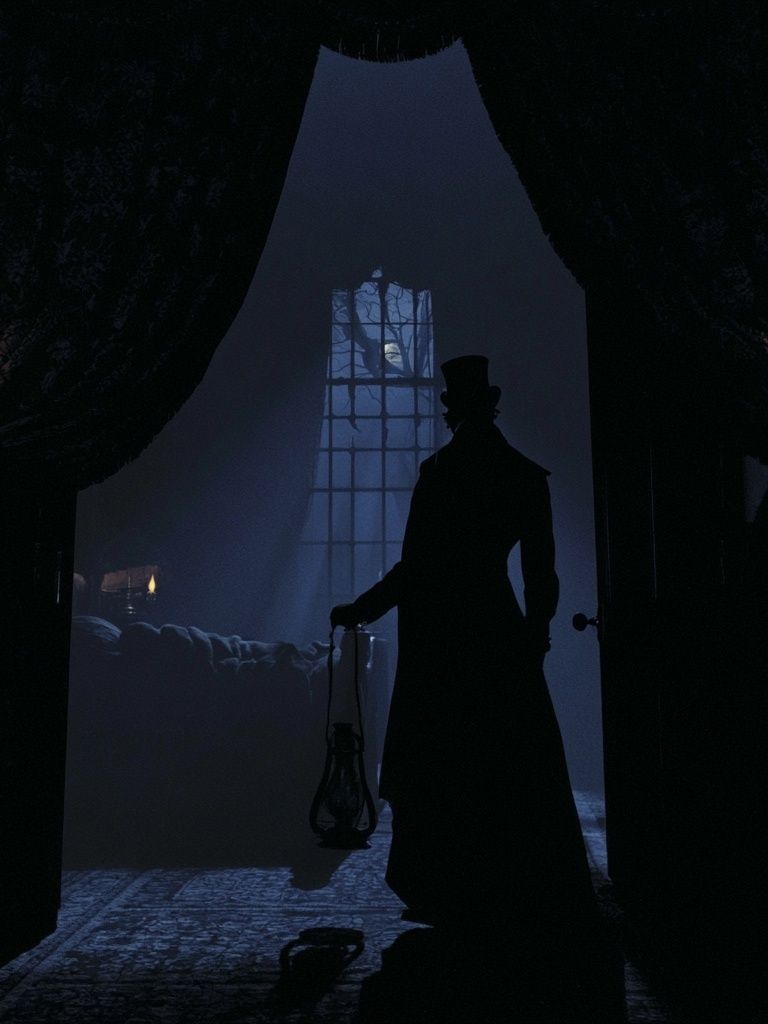 Gothic Silhouette — Horror Print. poster — movies art