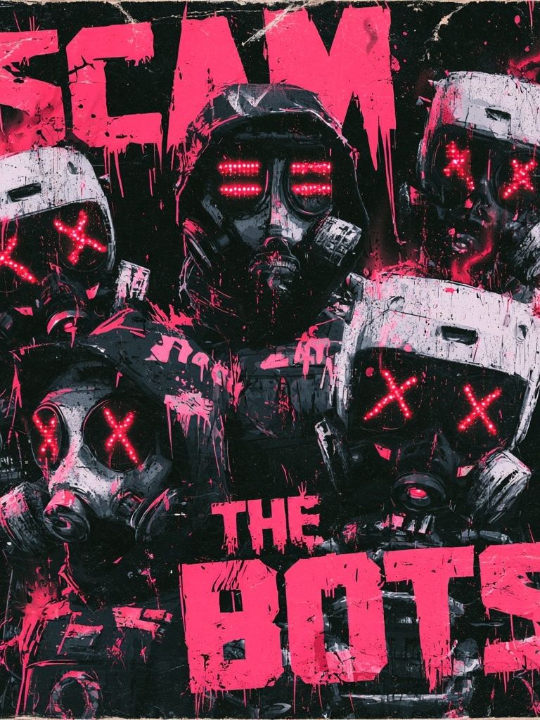 The Bots Sci-Fi Poster. poster — movies art