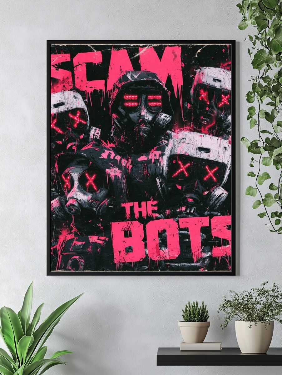 The Bots Sci-Fi Poster. — room view 4