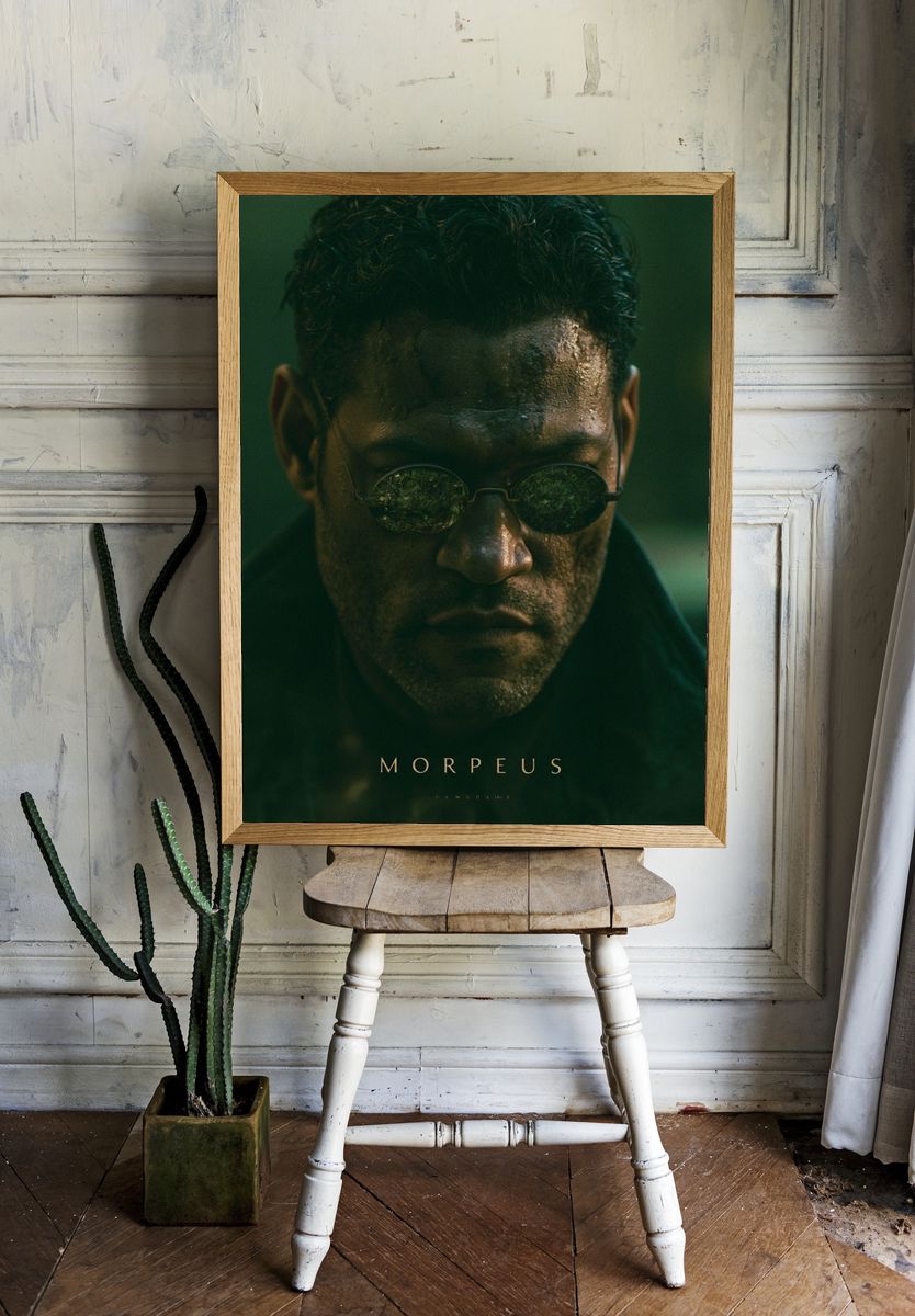 Morpheus Portrait Poster. — room view 1