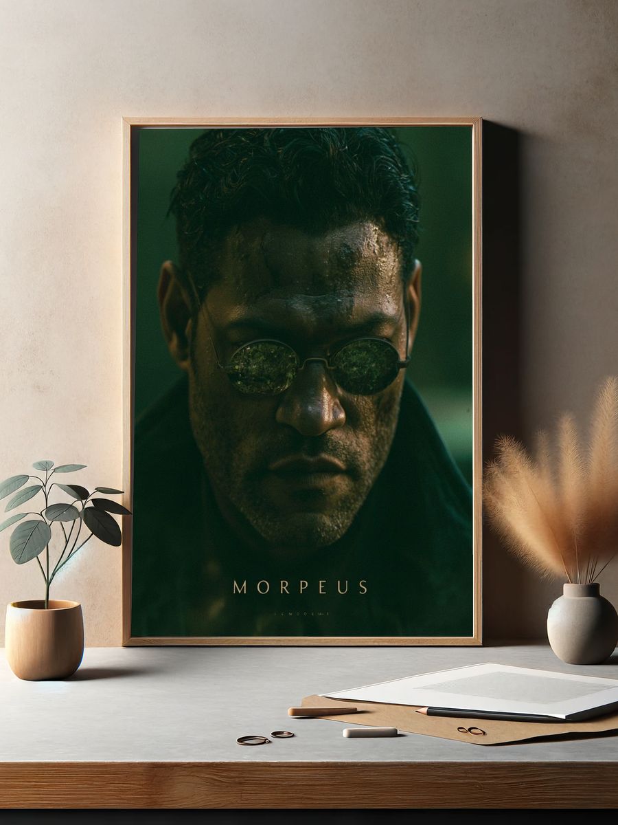 Morpheus Portrait Poster. — room view 2