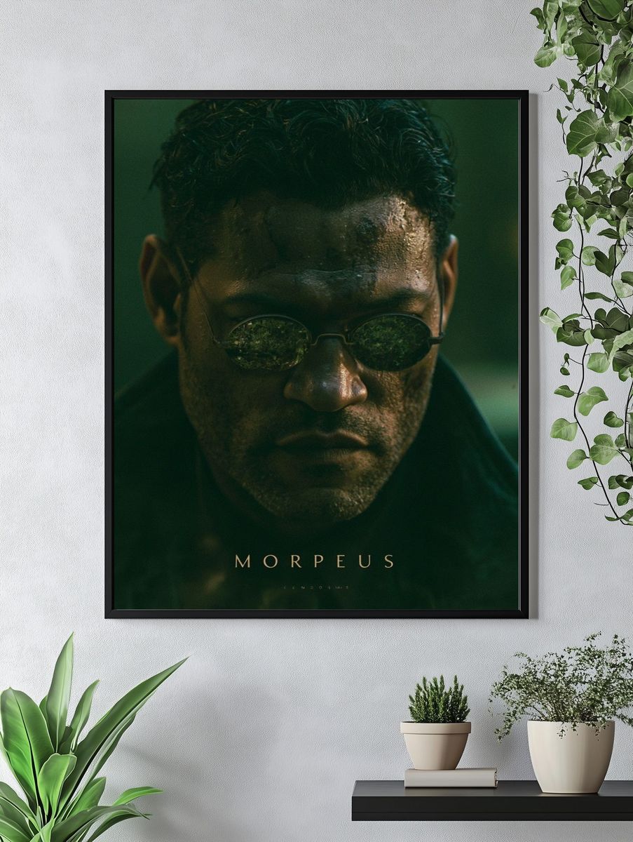 Morpheus Portrait Poster. — room view 4