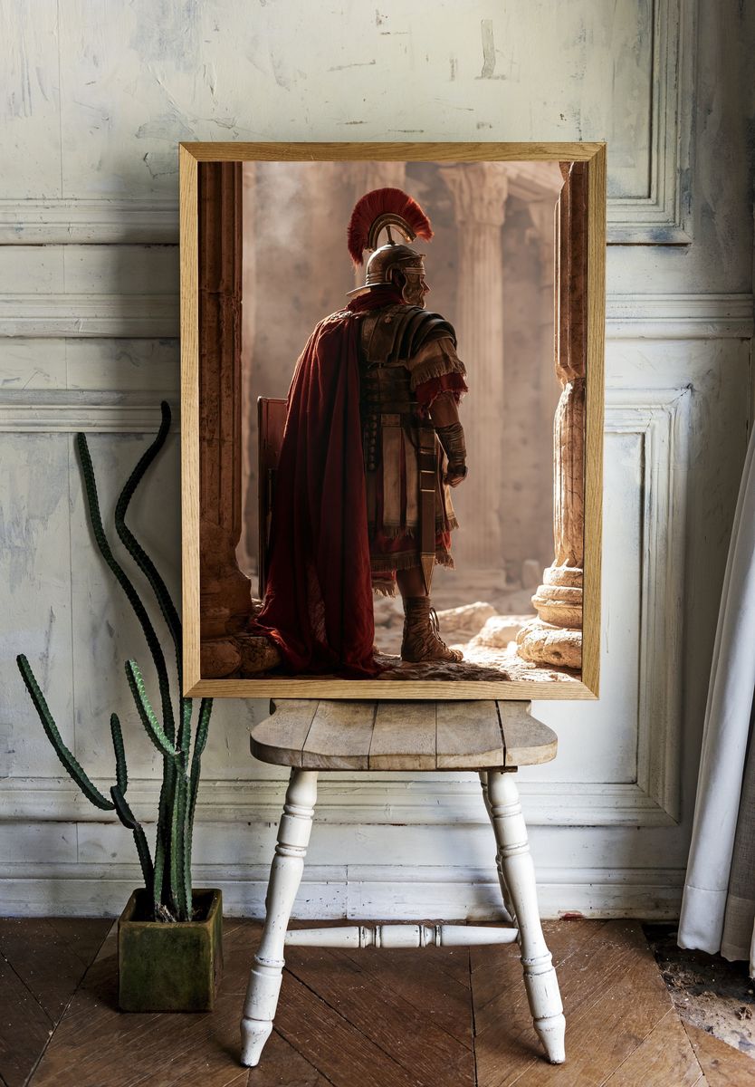 Roman Legionnaire — Cinematic Print. — room view 1