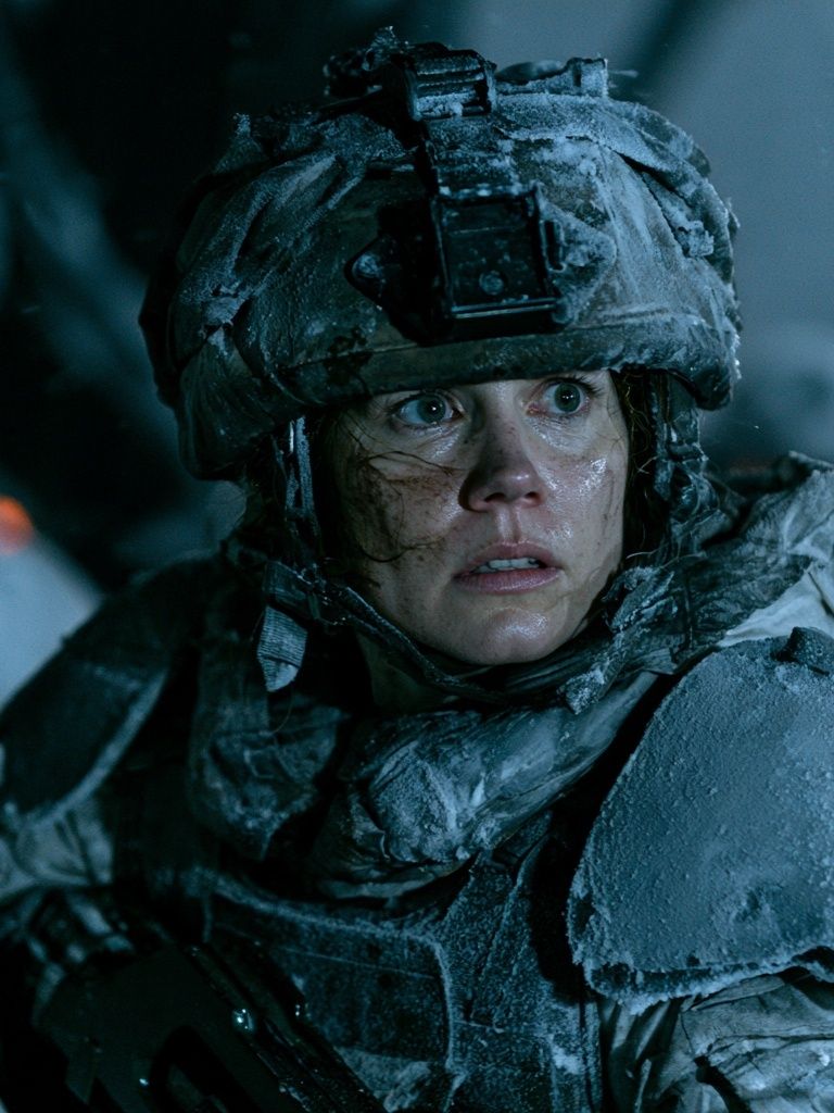 Frozen Soldier Portrait Print. poster detail