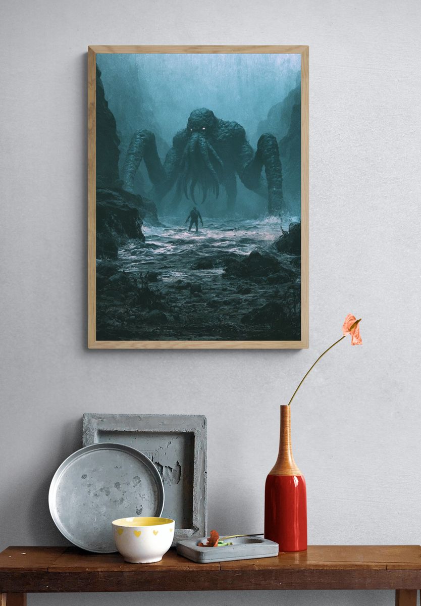 Cthulhu Cavern Encounter Print. — room view 3