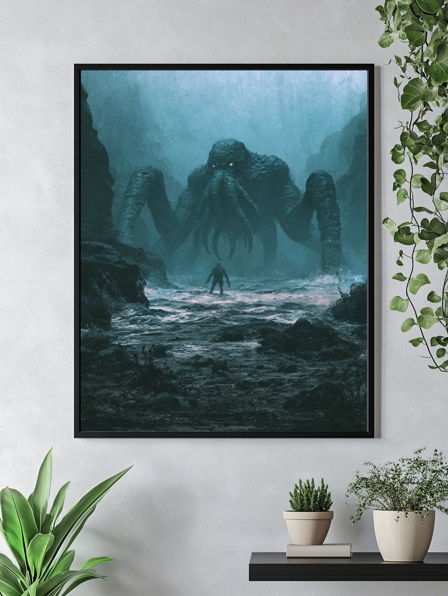 Cthulhu Cavern Encounter Print. — room view 4
