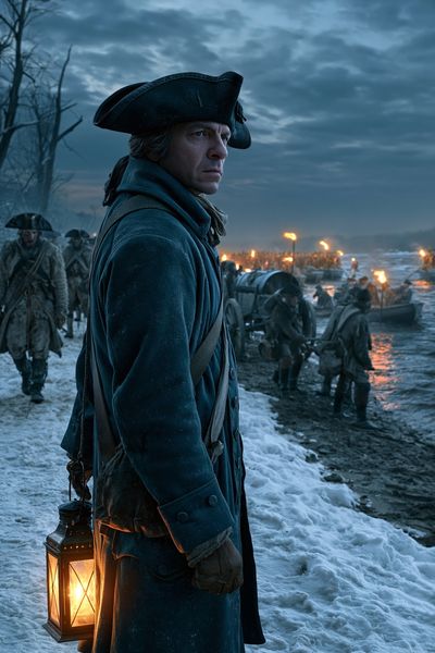 Napoleonic Winter Landing Movie Poster. poster