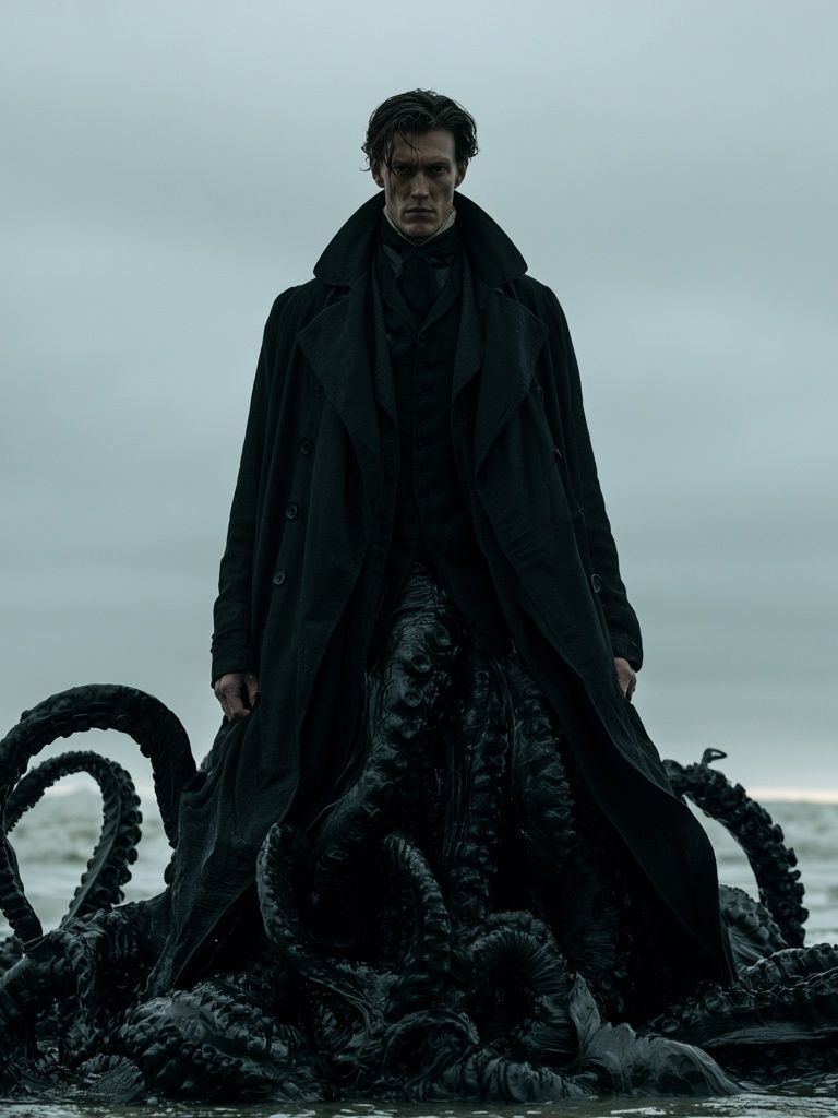 Dark Gothic Figure Poster. poster — movies art