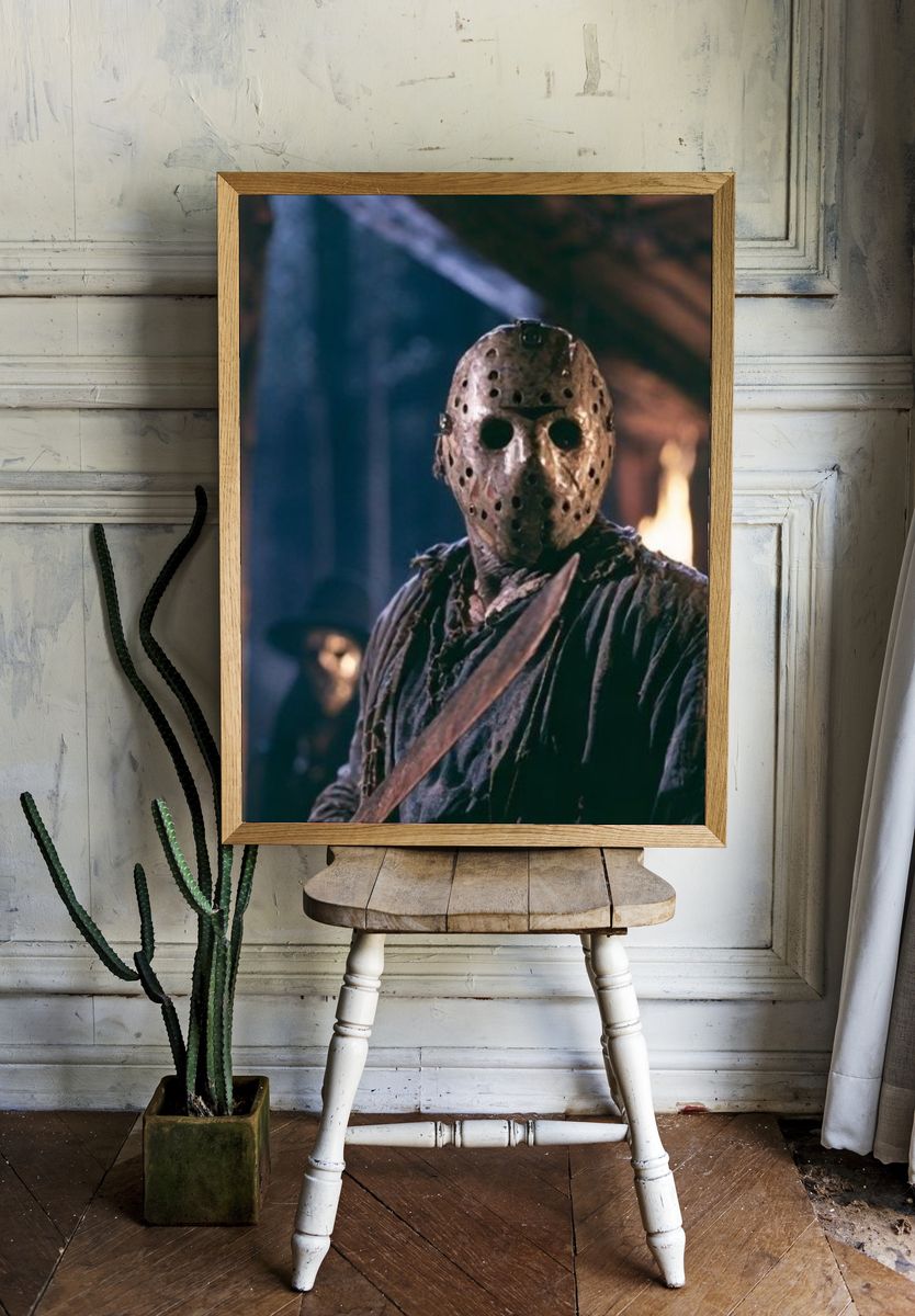 Jason Voorhees Horror Poster. — room view 1