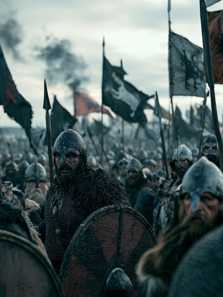 Viking Battle Formation Poster. poster detail