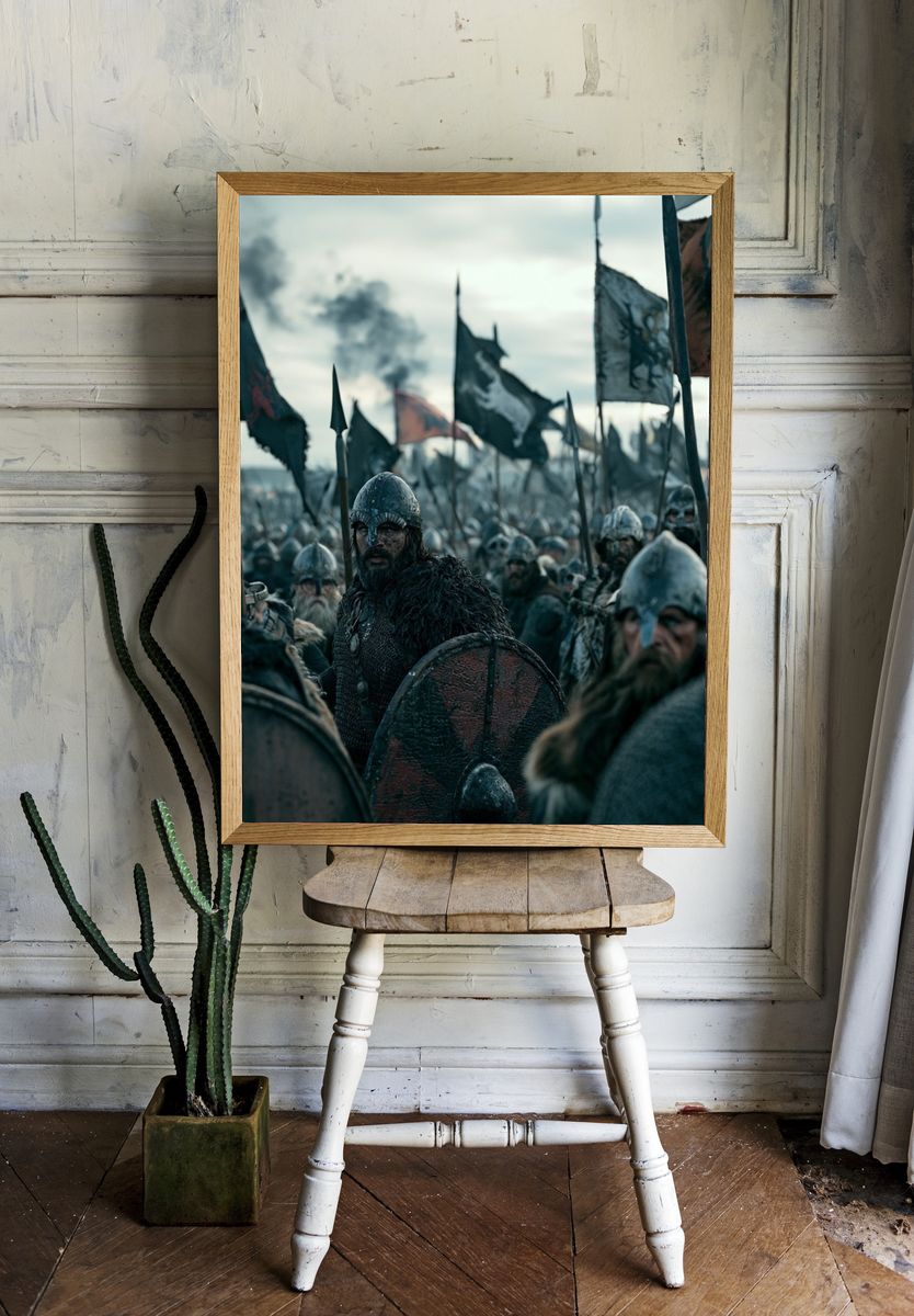 Viking Battle Formation Poster. — room view 1